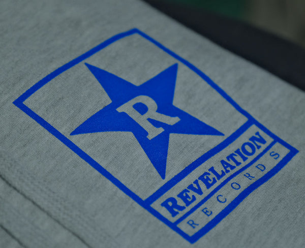 【お取り寄せ】Revelation Records / レヴェレーション・レコード - Logo プルオーバーパーカー(グレー)