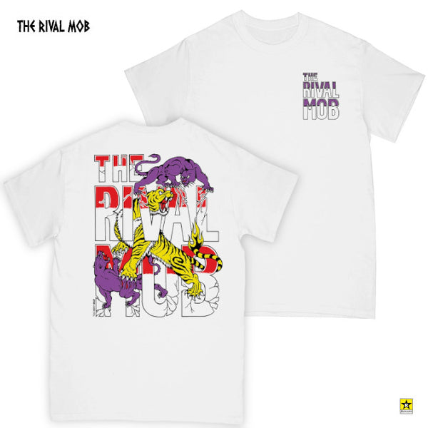 【即納】The Rival Mob / ライバル・モブ - BIG CATS Tシャツ(ホワイト)