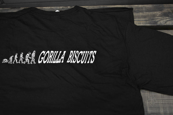 【完売】Gorilla Biscuits /ゴリラ・ビスケッツ - The Way It Is ロングスリーブ・長袖シャツ(ブラック)