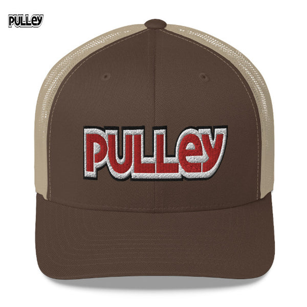 【お取り寄せ】Pulley / プーリー - Red Logo トラックハット・メッシュキャップ (8色)