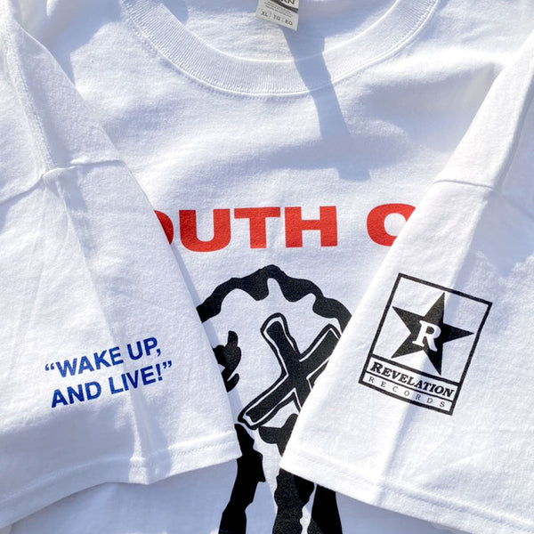 【即納】Youth Of Today / ユース・オブ・トゥデイ - Break Down The Walls Tシャツ(ホワイト)