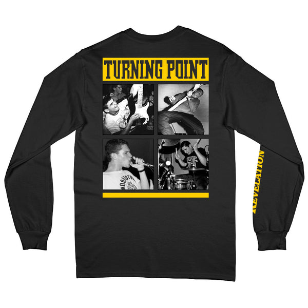 【即納】Turning Point / ターニング・ポイント- EP COVER ロングスリーブ・長袖シャツ(ブラック)