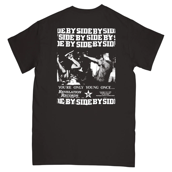 【即納】Side By Side / サイド・バイ・サイド - SIDE BY SIDE BY SIDE Tシャツ(ブラック)