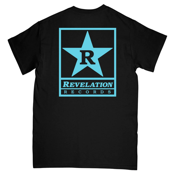 【即出荷可能】【廃盤】Revelation Records / レヴェレーション・レコード - Blue Logo Tシャツ(ブラック)