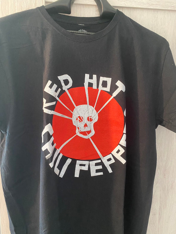 【即納】Red Hot Chili Peppers / レッド・ホット・チリペッパーズ - FLEA SKULL Tシャツ(ブラック)