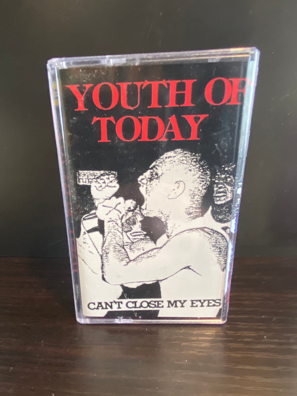 【即納】Youth Of Today / ユース・オブ・トゥデイ - "CAN'T CLOSE MY EYES" cassette カセット