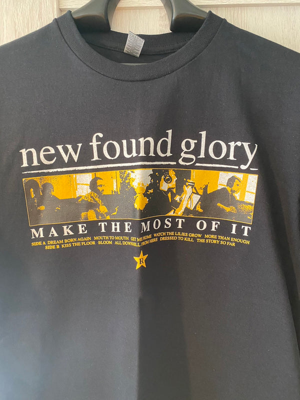【即納】New Found Glory / ニュー・ファウンド・グローリー - FLOWER Tシャツ(ブラック)