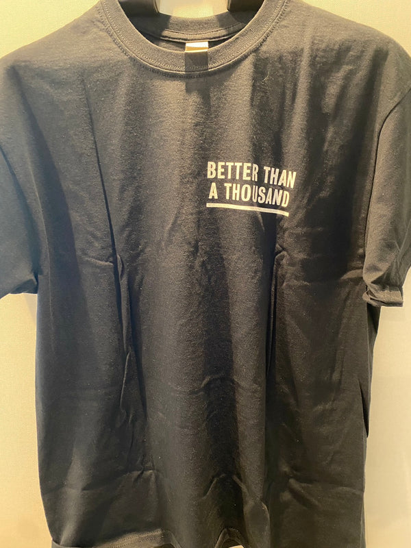 【即納】【廃盤】Better Than A Thousand / ベター・ザン・ア・サウザンド - JUST ONE Tシャツ(ブラック)