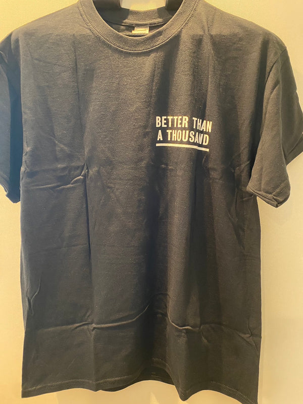 【即納】【廃盤】Better Than A Thousand / ベター・ザン・ア・サウザンド - VALUE DRIVEN Tシャツ(ブラック)