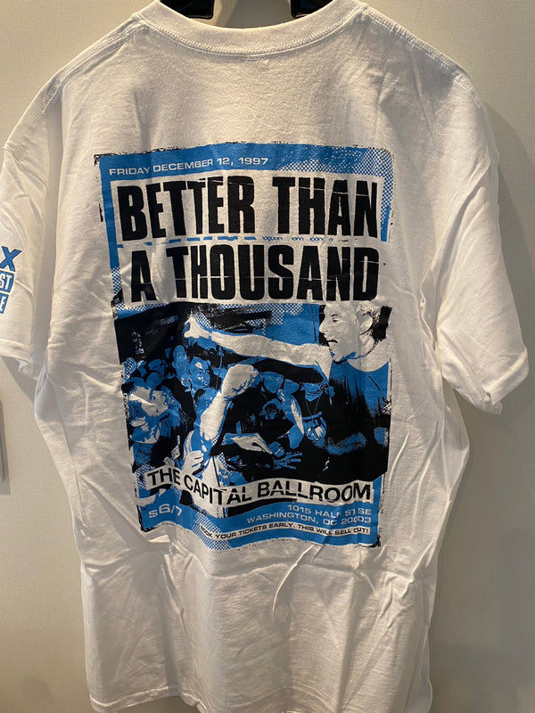 【廃盤】Better Than A Thousand / ベター・ザン・ア・サウザンド - FLYER Tシャツ(ホワイト)