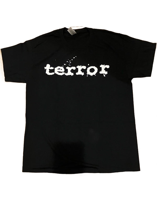 【品切れ】Terror / テラー - Hot Water Logo Tシャツ(ブラック)　Lサイズのみ