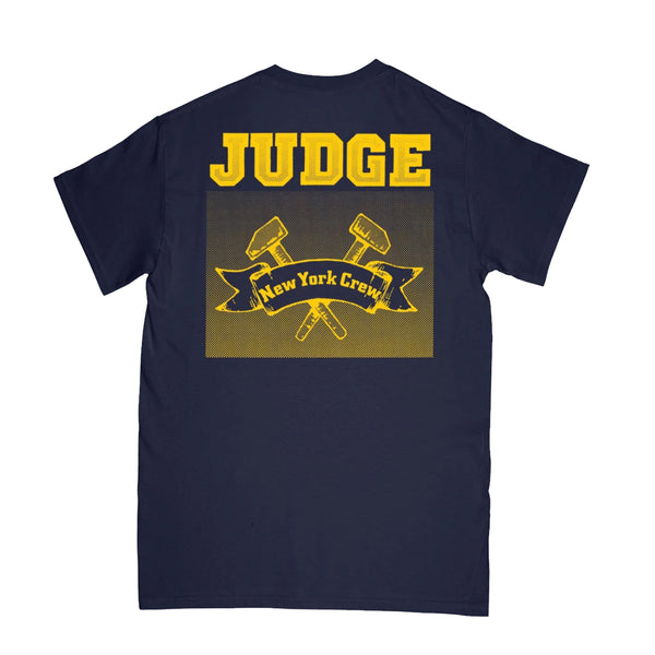 【即納】JUDGE / ジャッジ - NEW YORK CREW Tシャツ(ネイビー)