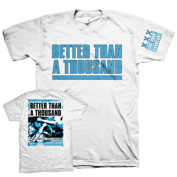 【廃盤】Better Than A Thousand / ベター・ザン・ア・サウザンド - FLYER Tシャツ(ホワイト)