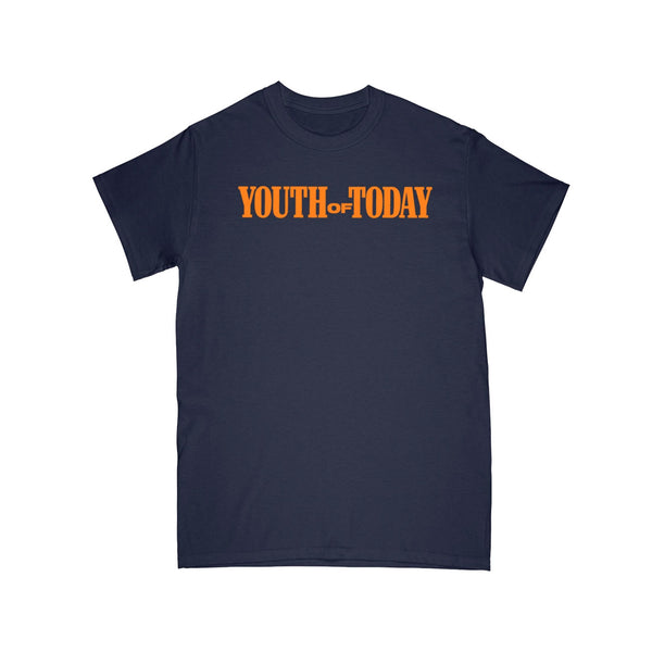 【即納】Youth Of Today /ユース・オブ・トゥデイ - We're Not In This Alone Tシャツ(ネイビー／GILDANボディー)